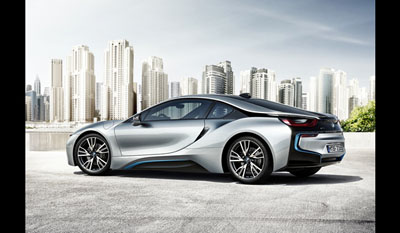 BMW i8 Plug-in Hybrid Sports Car 2013 rendering 2